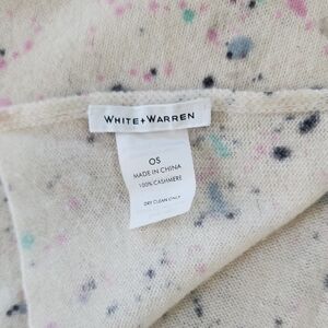 White + Warren Speckled Cashmere Knit